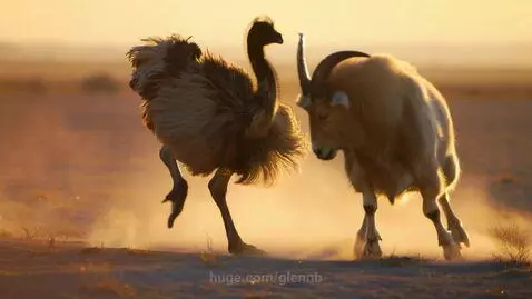 Don't worry... he lives to fight another day! by glennb