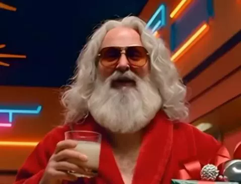 What movie did I put Santa into?  - Day 4 by glennb