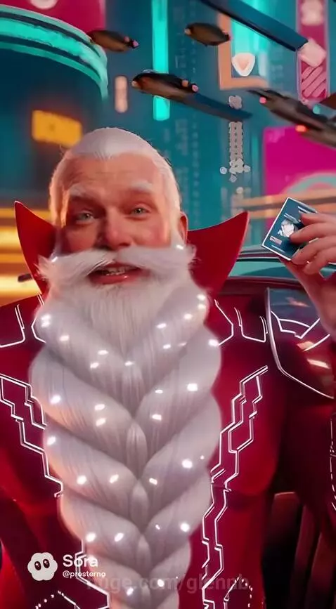 What movie did I put Santa into?  - Day 6A by glennb