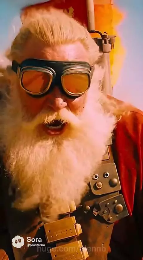 What movie did I put Santa into?  - Day 7A by glennb