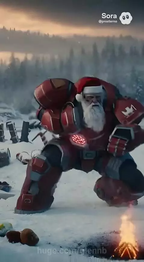 What movie did I put Santa into?  - Day 9B by glennb