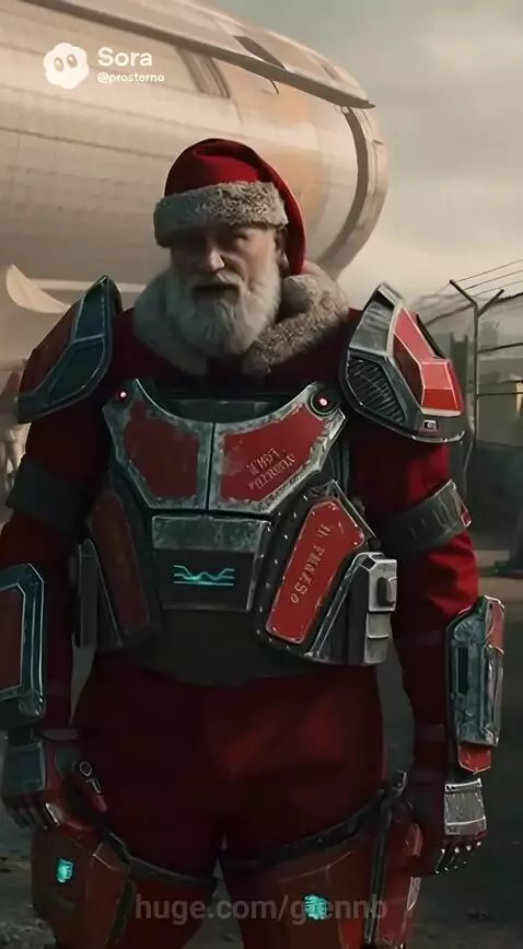 What movie did I put Santa into?  - Day 11A by glennb