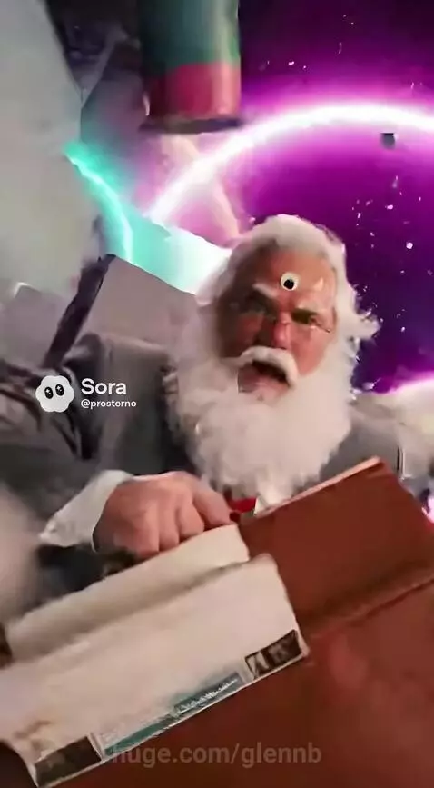 What movie did I put Santa into?  - Day 14B by glennb