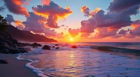 Serene Sunset... take a breath. by glennb