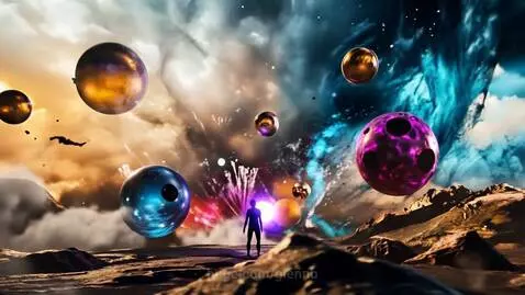 Cosmic Bowling. by glennb