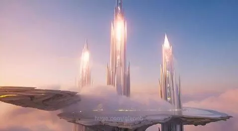 The buildings are alight… by glennb