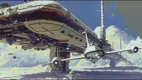 Busy Day at the Spaceport by glennb