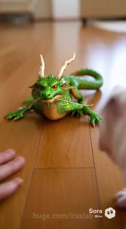 “DRAGON IN THE LIVING ROOM” by iraxlab