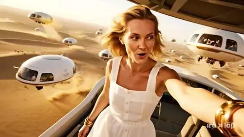 Selfie in the Sandstorm by iraxlab