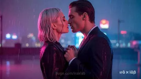 Under the Neon Rain by iraxlab