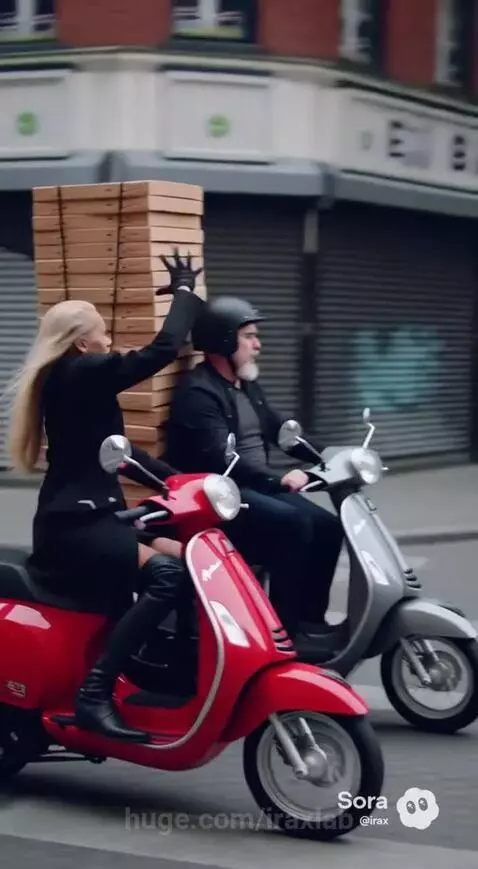 Scooter Heist Glam by iraxlab