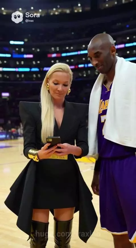 Selfie with Kobe Bryant by iraxlab