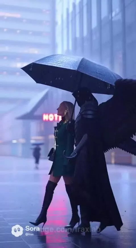 Walking in the Rain by iraxlab