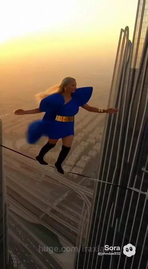 A tightrope walk by iraxlab