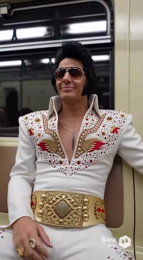 Between Two Legends on the Metro by iraxlab