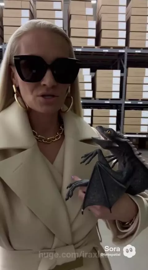 Warehouse + Baby Dragon by iraxlab