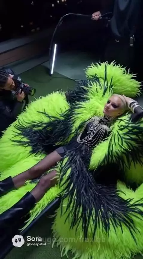 URBAN ROOFTOP FEATHER COAT SHOOT by iraxlab