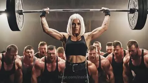 Huge Overhead Press by iraxlab