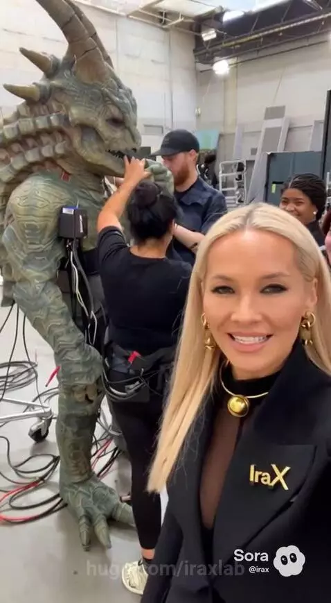 TV studio set by iraxlab