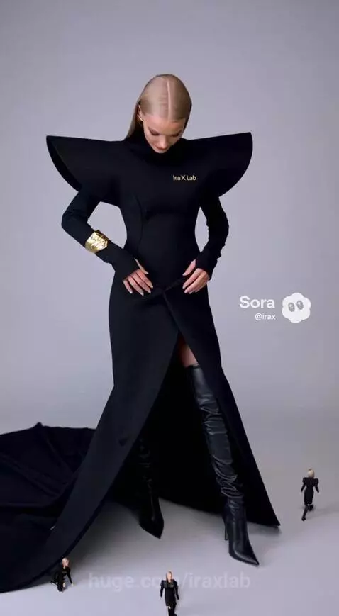 One Woman, Infinite Versions by iraxlab