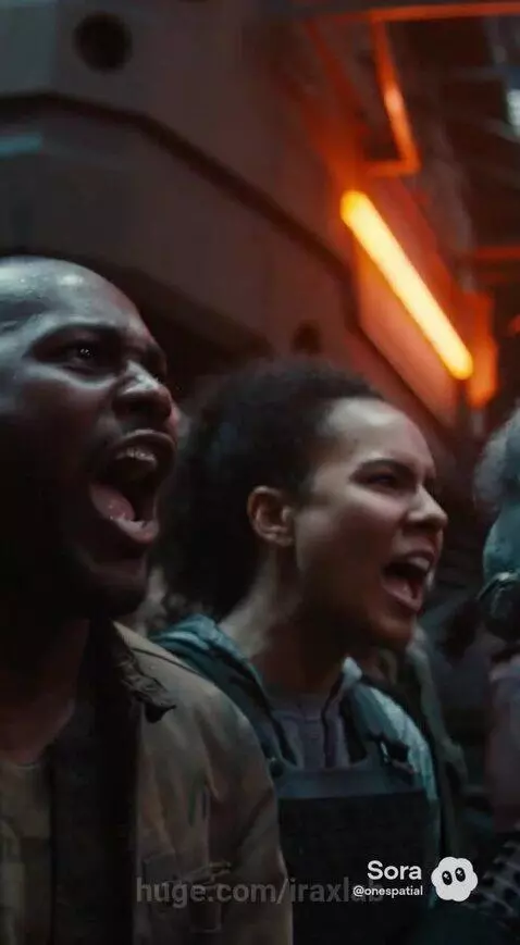 THE SPEECH THAT SHAKES THE STATION by iraxlab