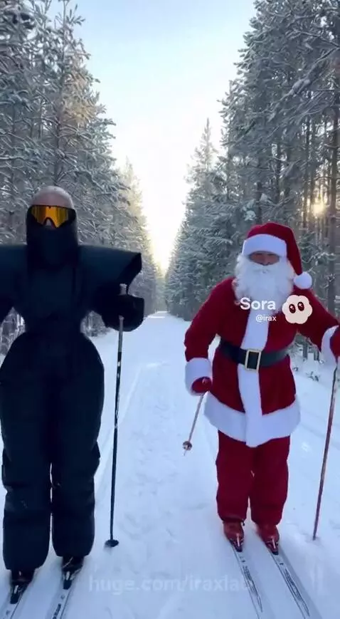 CHRISTMAS · FOREST SKI by iraxlab