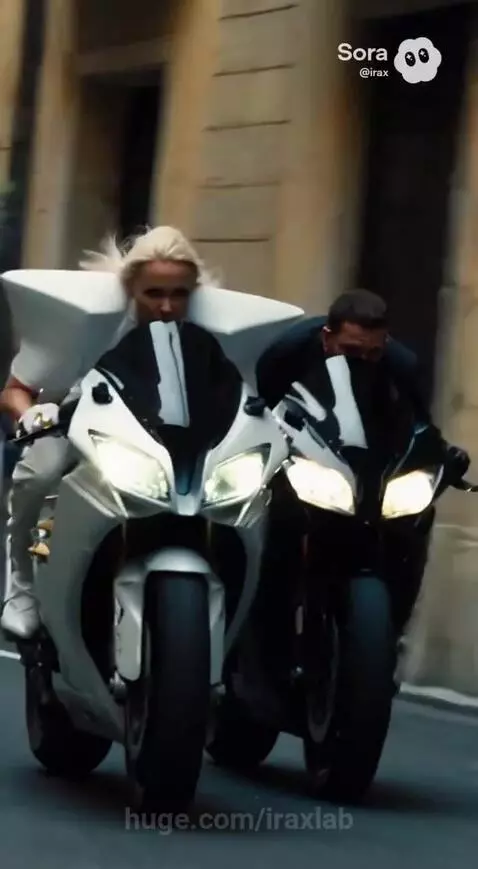 MOTORCYCLE CHASE by iraxlab