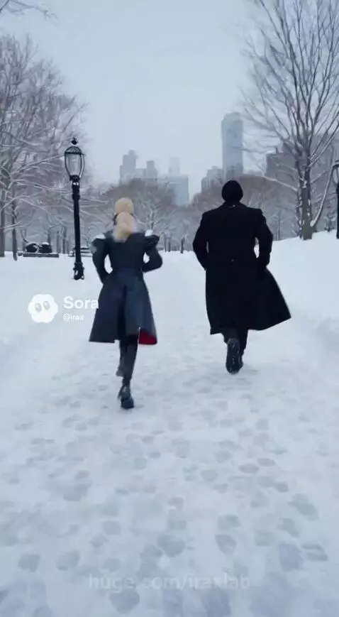 CENTRAL PARK WINTER RUN by iraxlab