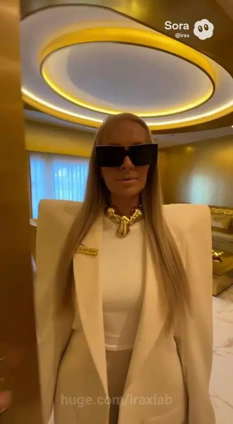 @irax Shows Her Gold House by iraxlab