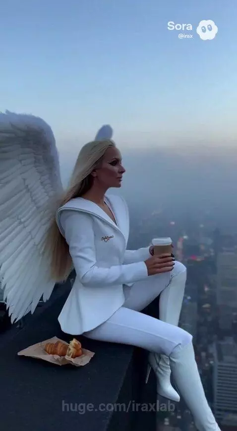 SKYLINE ANGEL by iraxlab