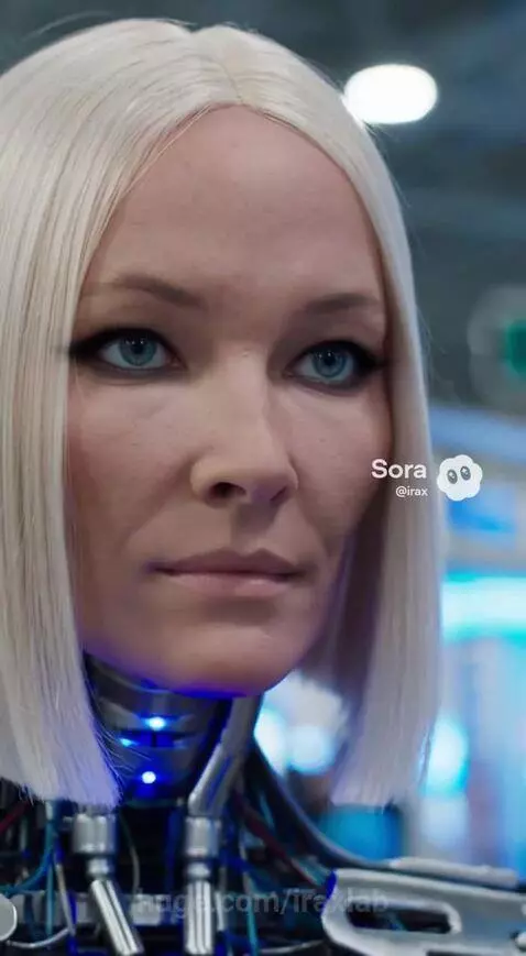 HUMANOID ROBOT leaving the event by iraxlab