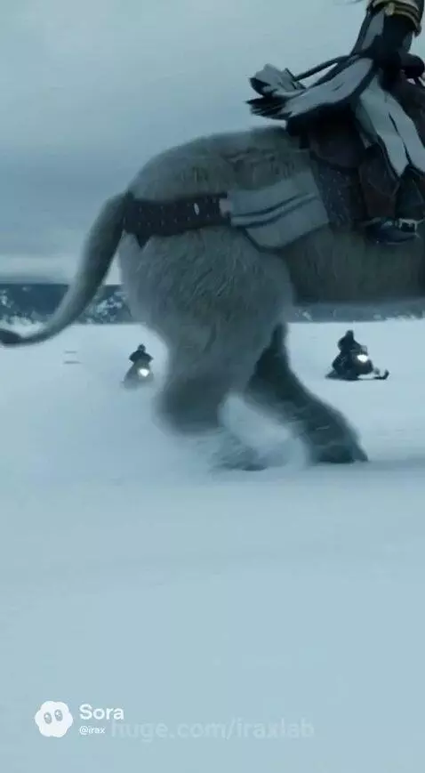 “THE WHITE BEAST RUN” by iraxlab