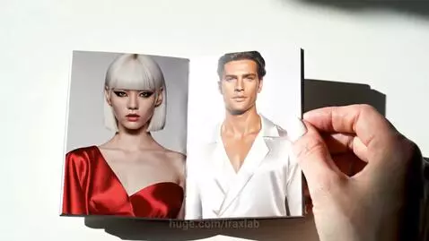 The Flipbook Kiss by iraxlab