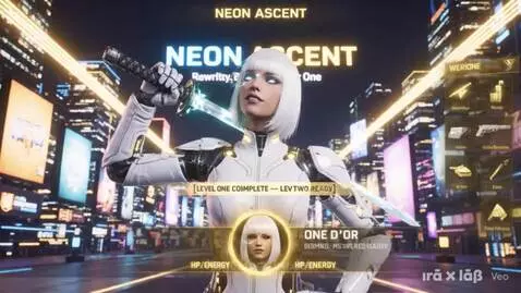 NEON ASCENT: Player One by iraxlab