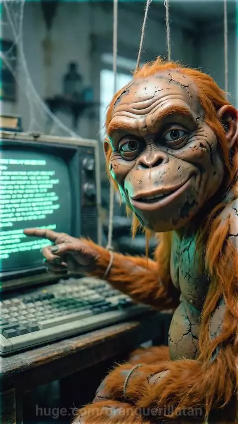 “JUST TYPE A LITTLE PROMPT” (moist slop remix) by oranguerillatan