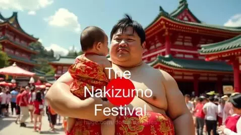 Sumo's Making Babies Cry! - Nakizumo Festival by documentaries