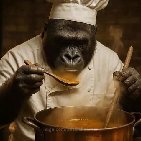 Chef Kong The Gorilla Cooking Show by aussieboomer