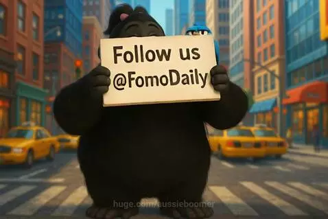 Follow us on X , Fomo Made Me do it "JustFomo" by aussieboomer