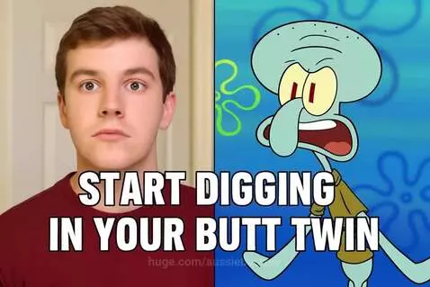 When your brain checks out but your Butt Twin™ checks in. by aussieboomer