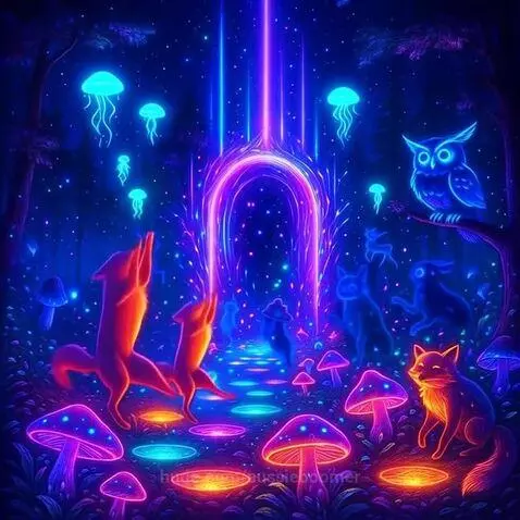 Party Portal Rave of the Mystic Woods by aussieboomer