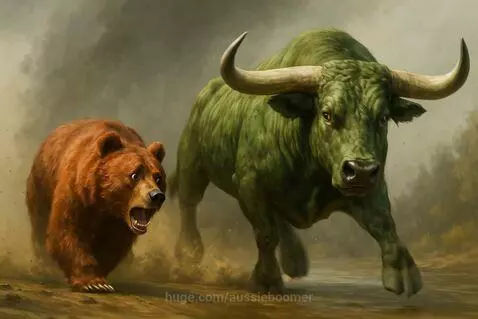The Bull’s Revenge Green Power Unleashed : Lets Go FOMO by aussieboomer