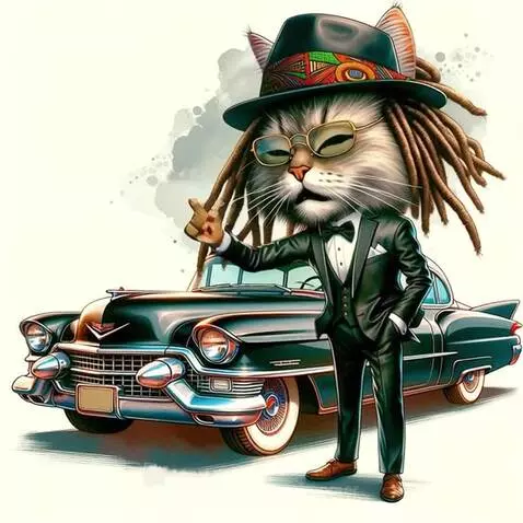 Kingston Whiskers : The Dapper Don of Cool Cats by aussieboomer