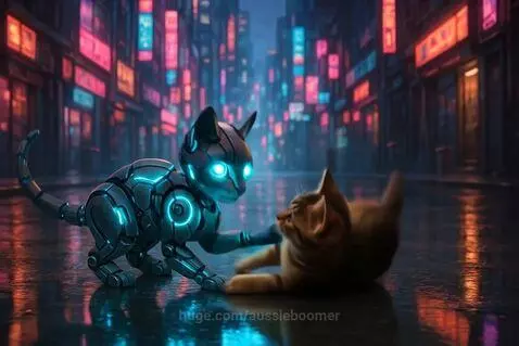The Robotic Kitten : MechaPaws  meme by aussieboomer