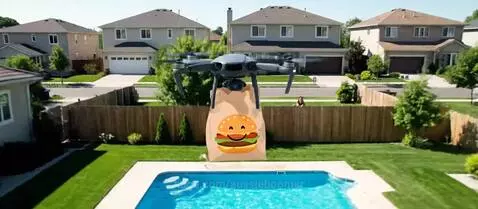 Home Delivery Gone Wrong  : Drone It by aussieboomer