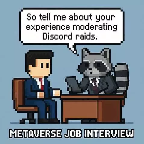 Metaverse Job Interview - Meme of the Day by aussieboomer