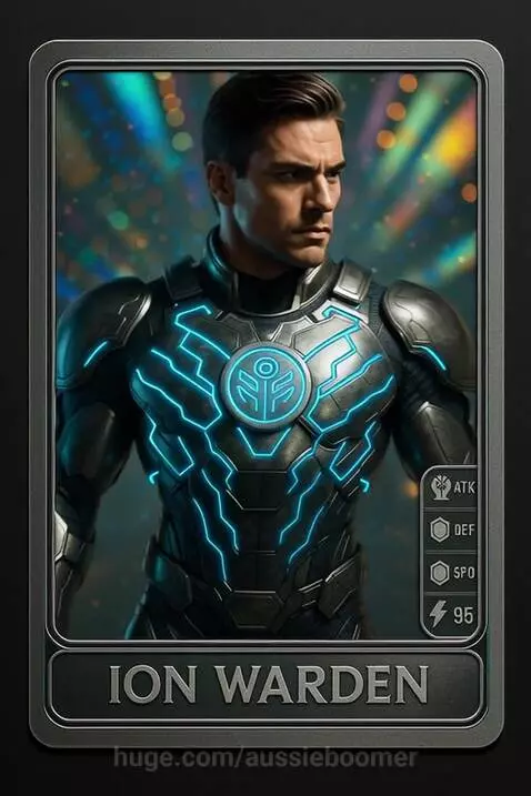 Iron Warden - Collector Card by aussieboomer