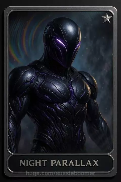 Night Parallax: Prism of the Abyss - Collector Card by aussieboomer