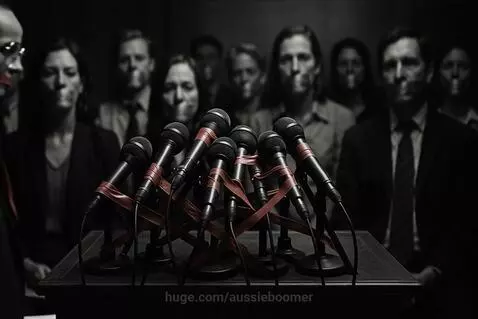 Free speech buffering - meme - world Governments censorship by aussieboomer