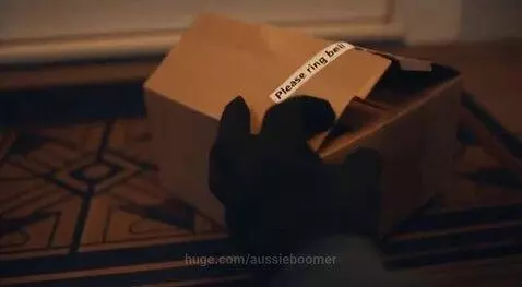 "Sick of parcel thieves"  revenge is good by aussieboomer