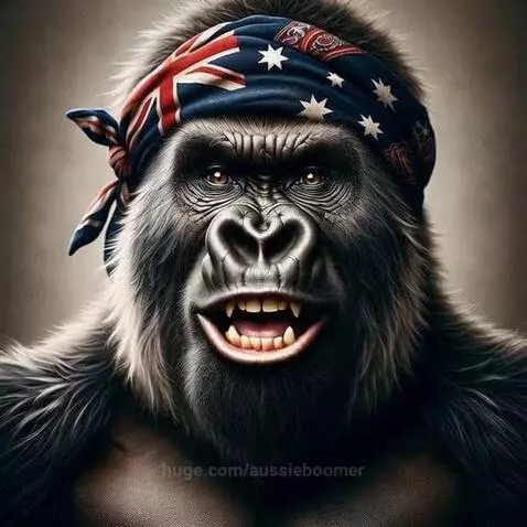 Gorilla Dad Joke - by aussieboomer